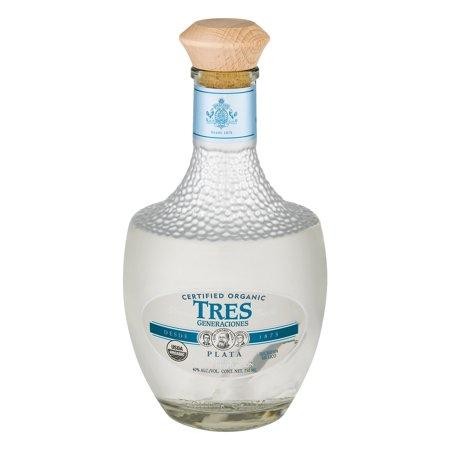 Tres Generaciones Plata Tequila Silver Blanco - 750ml Bottle
