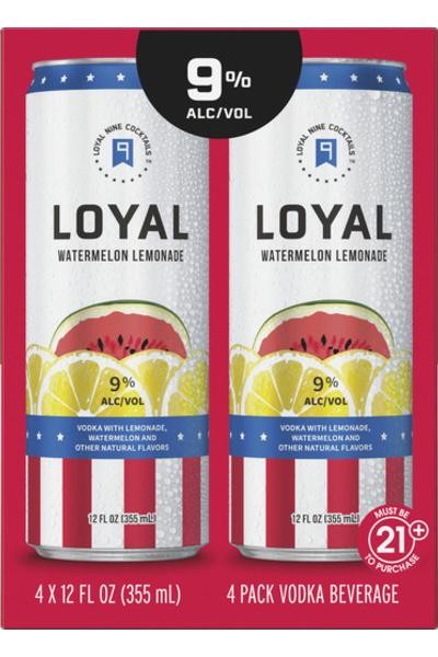 Loyal 9 Watermelon Lemonade 12oz