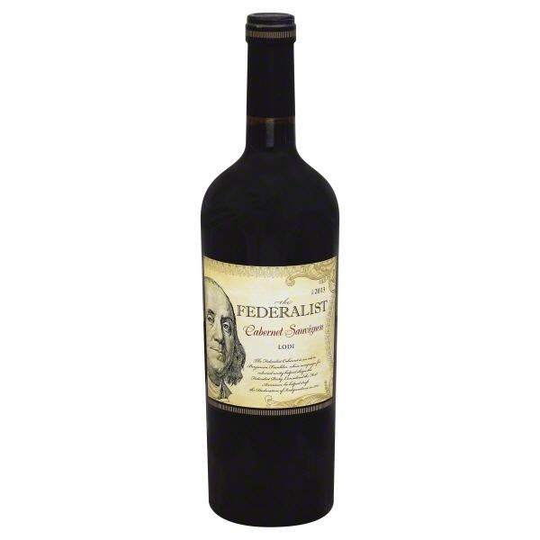 The Federalist Lodi Cabernet Sauvignon - Red Wine from California - 750ml Bottle