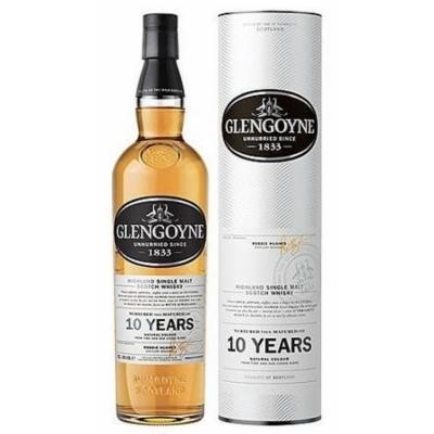 Glengoyne 10 Year Single Malt Scotch Whisky Whiskey