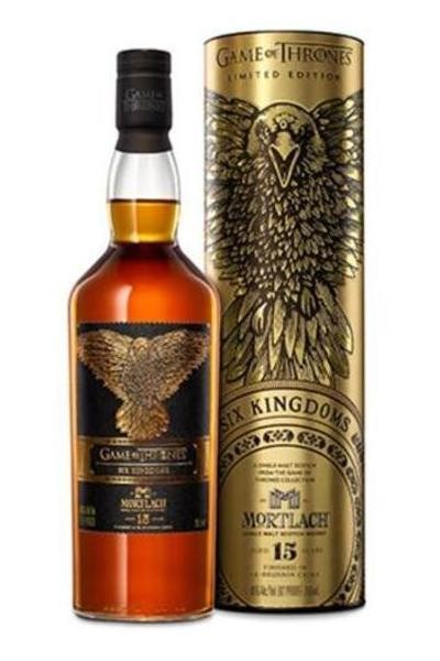 Game of Thrones Past Present & Future Mortlach 15 Year Scotch Whisky Whiskey - 750ml Bottle