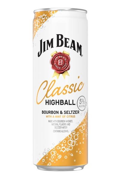 Jim Beam Cocktails Classic Highball Ready-to-drink - 4x 12oz Cans