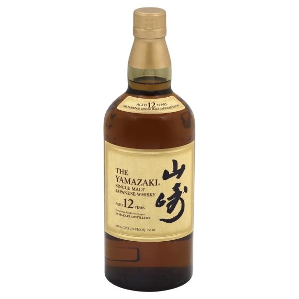 The Yamazaki 12 Year Single Malt Whisky - 750ml