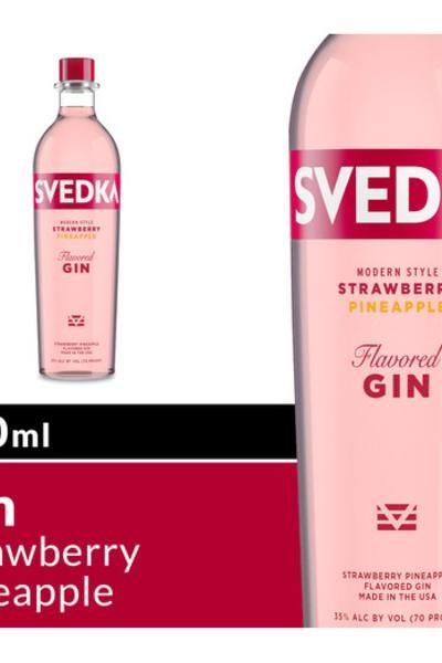 SVEDKA Strawberry Pineapple Modern Style Gin - 750ml Bottle
