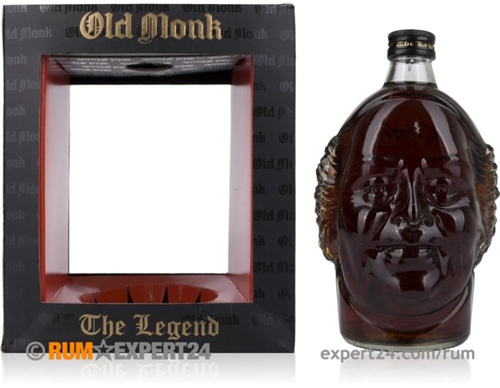 Old Monk the Legend Rum / Litre Single Modernist Rum
