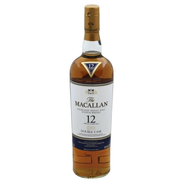 The Macallan Double Cask 12 Years Old Single Malt Scotch Whisky 750ml