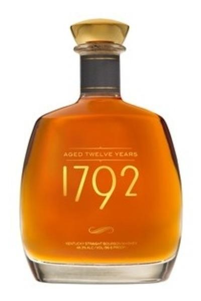 1792 Bourbon Aged 12 Years Kentucky Straight Bourbon Whiskey - 750ml Bottle
