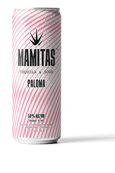 Mamitas Hard Seltzer Paloma with Real Tequila 4 Pk Cans 12oz