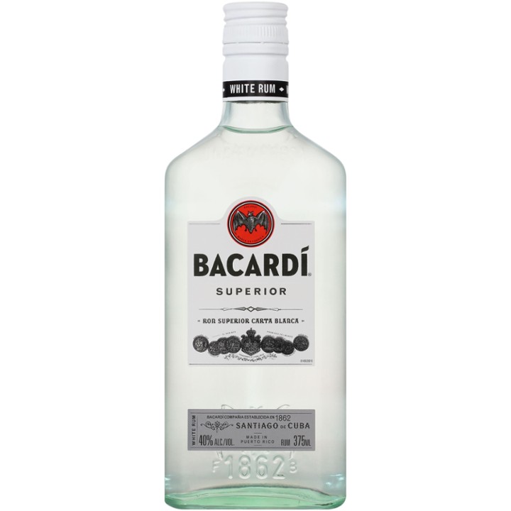 Bacardi Superior White Rum - 375.0 Ml