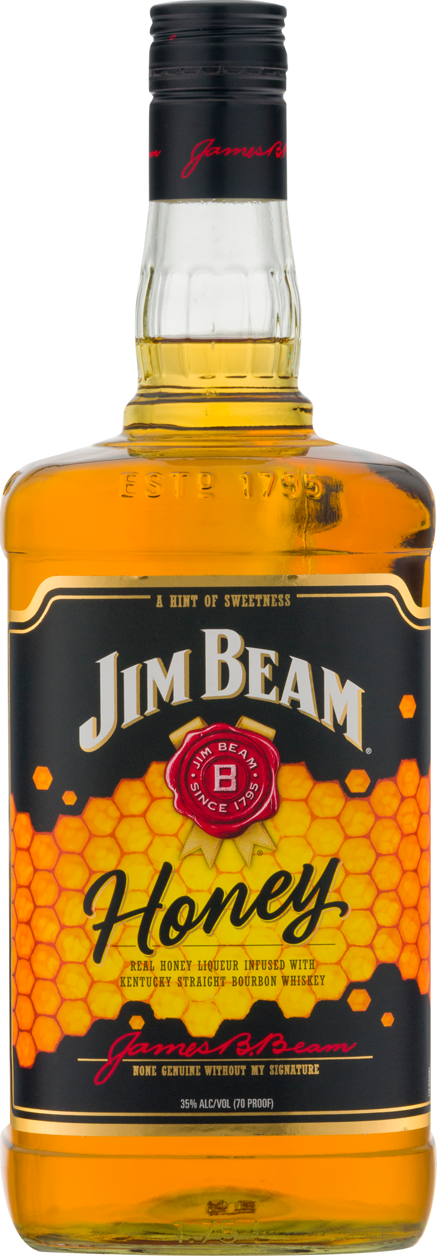 Honey Whiskey Bourbon by Jim Beam | 1.75L | Illinois