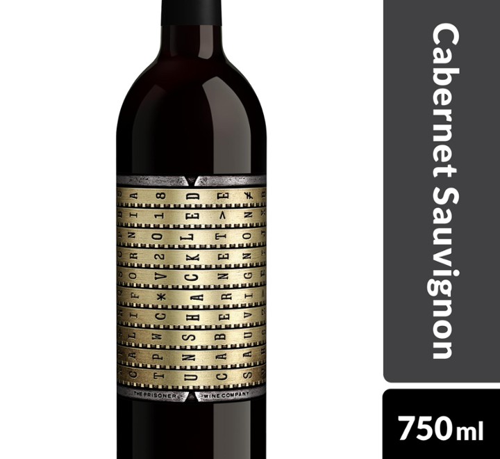 The Unshackled Cabernet Sauvignon Red Wine - from California - 750ml Bottle