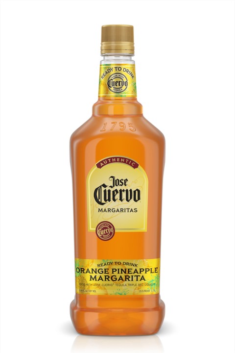 Jose Cuervo Authentic Orange Pineapple Margarita Ready-to-drink - 1.75l Bottle