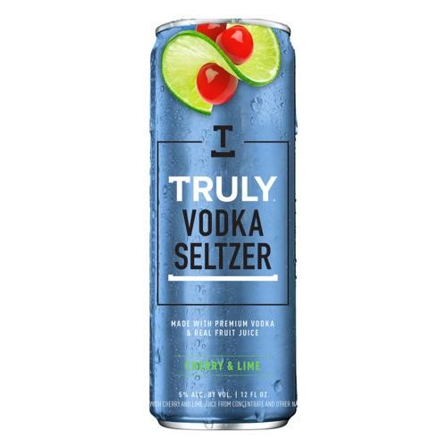 Truly Vodka Seltzer Cherry Lime Truly Vodka Seltzer Cherry Lime 4 Pack 12oz