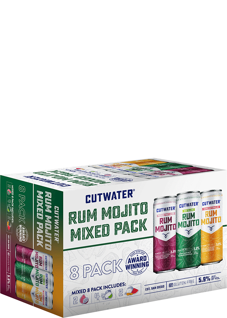 Cutwater Rum Mojito Variety Pack 12oz
