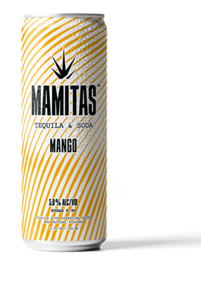Mamitas Tequila and Soda Pineapple Pack 4x355ml 12oz