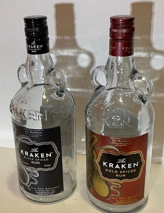 The Kraken Kraken Rum Gold Spiced Rum - 750ml Bottle