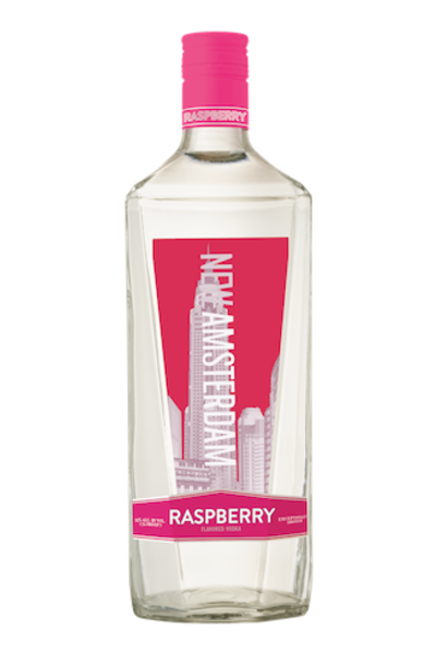 New Amsterdam Raspberry Flavored Vodka - 1.75l Bottle