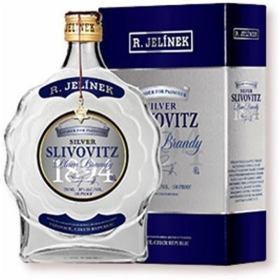 R. Jelinek Silver Slivovitz Plum Brandy Fruit - 750ml Bottle