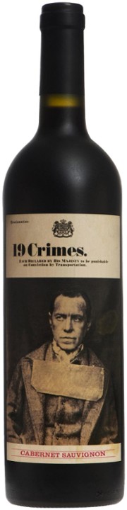 19 Crimes Life Sentence Cabernet Sauvignon - Red Wine from Australia - 750ml Bottle