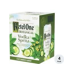 Ketel One Botanical Vodka Spritz Cucumber & Mint RTD Cans (12 oz x 4ct)