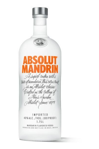 Absolut Mandrin Flavored Vodka 1.75L