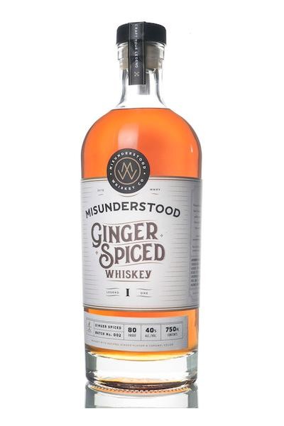 Misunderstood Whiskey Ginger Spiced 750ml