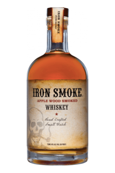 Iron Smoke Apple Wood Smoked Small Batch Bourbon Whiskey - 750ml