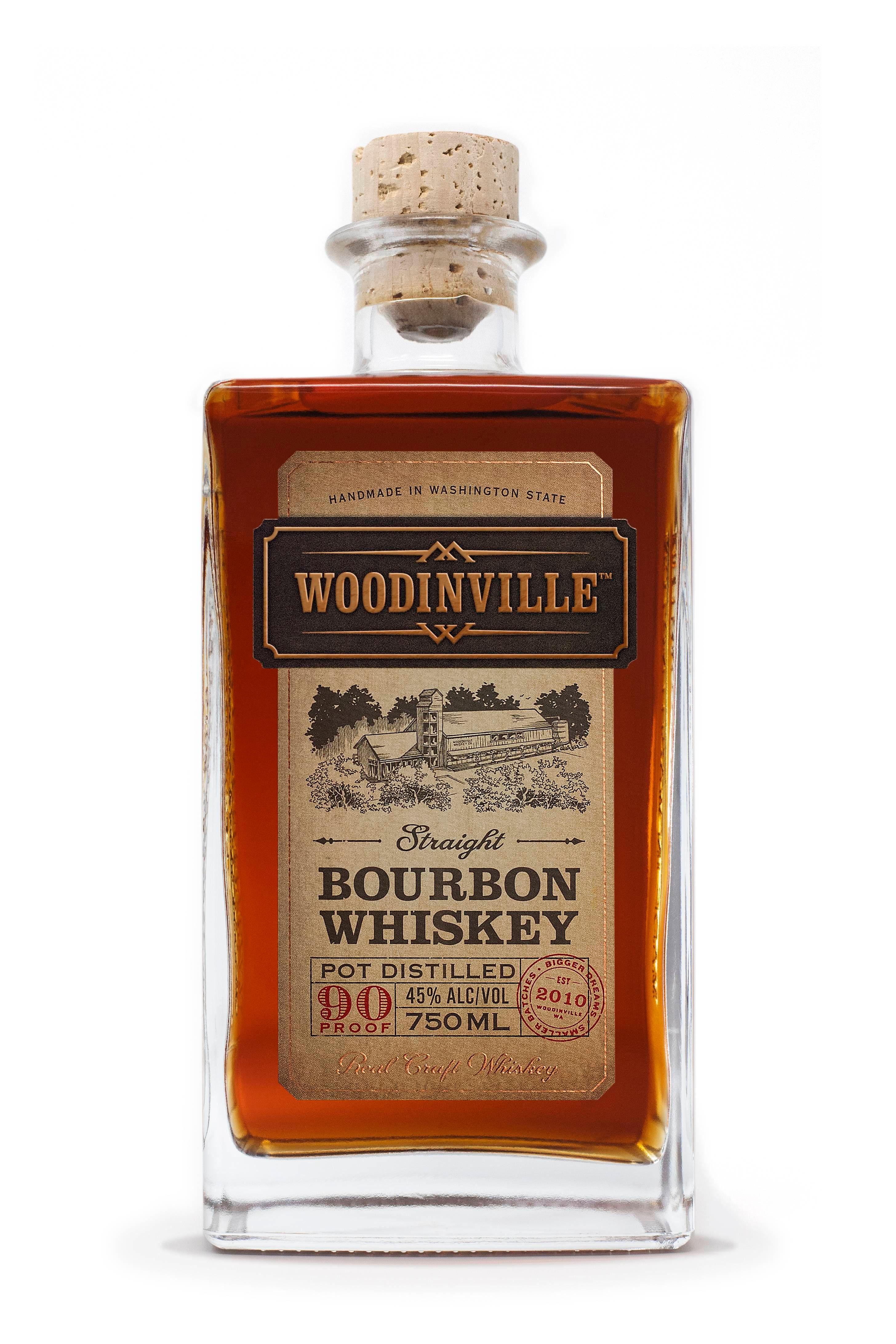 Woodinville Whiskey Straight Bourbon - 750ml Bottle