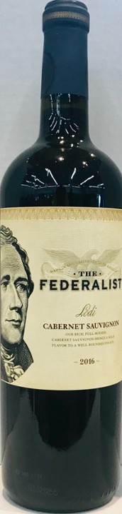 The Federalist Lodi Cabernet Sauvignon 2018 Red Wine - California