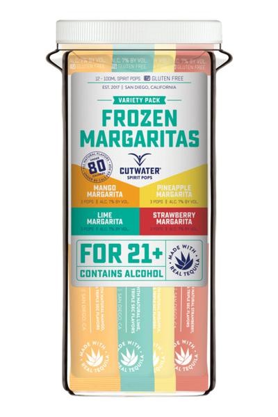 Cutwater Frozen Margaritas Variety Pack Ice Pops 12x100ml