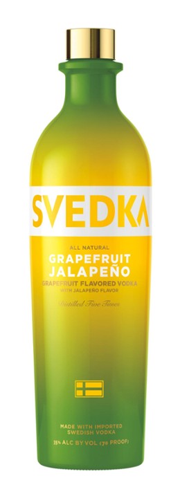 SVEDKA Grapefruit Jalapeno Flavored Vodka - 750ml Bottle