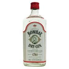 Bombay 86 Proof Distilled London Dry Gin Bottle (750 ml)