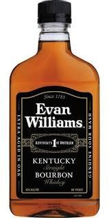 Evan Williams 86 Proof Kentucky Straight Bourbon Whiskey Bottle (375 ml)