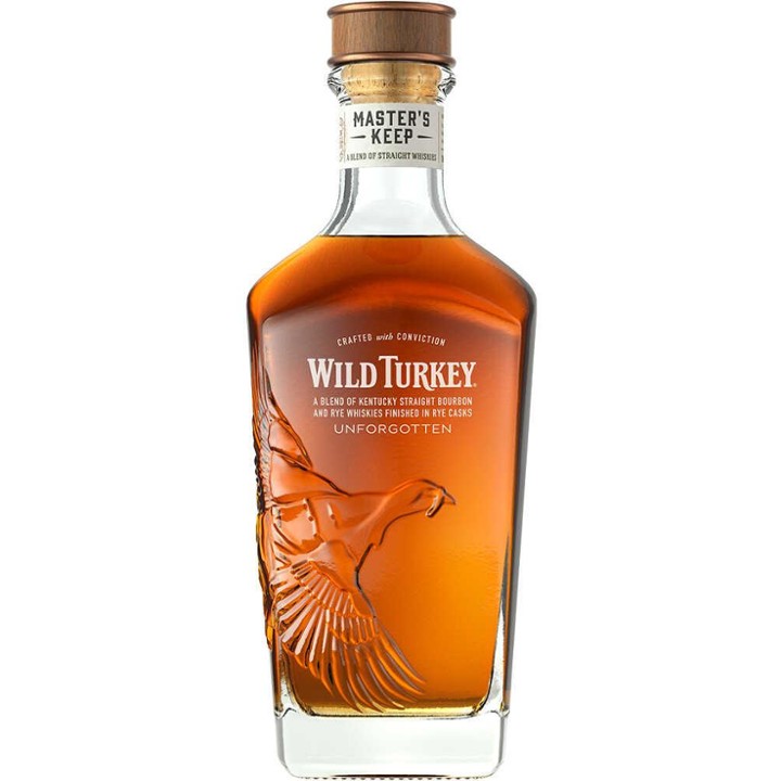 Wild Turkey Master's Keep Unforgotten a Blend of Kentucky Straight Bourbon and Rye Whiskies Finished in Rye Casks Whiskey - 750ml Bottle