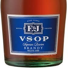 E & J VSOP 80 Proof Superior Reserve Brandy Bottles (50 ml x 10 ct)