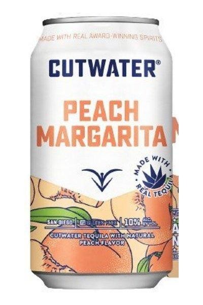 Cutwater Tequila Peach Margarita RTD Cocktail 12oz