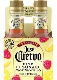 Jose Cuervo Pink Lemonade Authentic Margarita Bottles (200 ml x 4 ct)