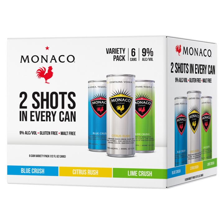 Monaco Variety 6pk 12oz Can 9.0% ABV