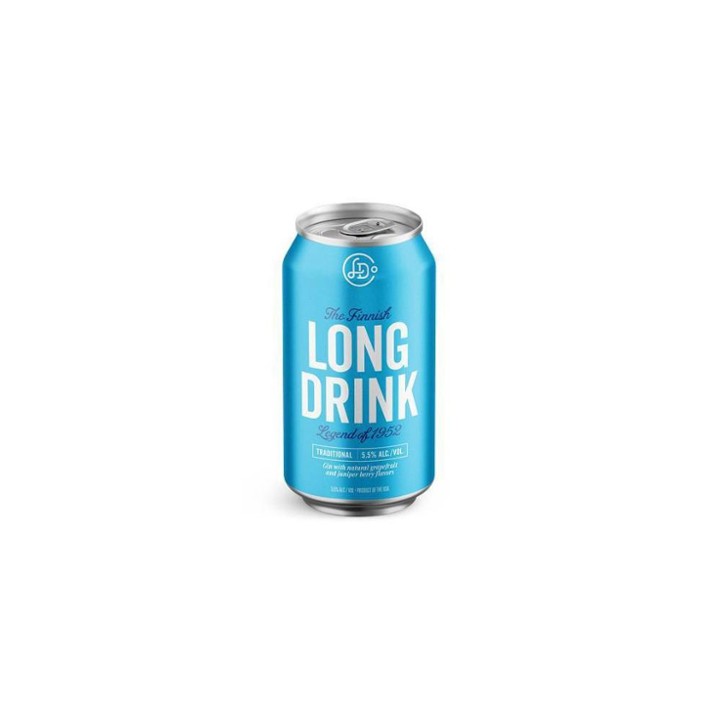 The Long Long Drink Traditional - Citrus Soda. Real Liquor. Ready-to-drink - 12oz Can