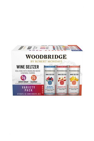 Woodbridge by Robert Mondavi Variety Pack Wine Hard Seltzer - from California - 12x 12oz Cans