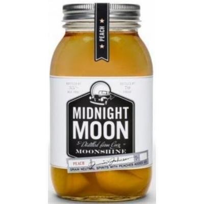 Midnight Moon Peach Moonshine Whiskey - 750ml Bottle