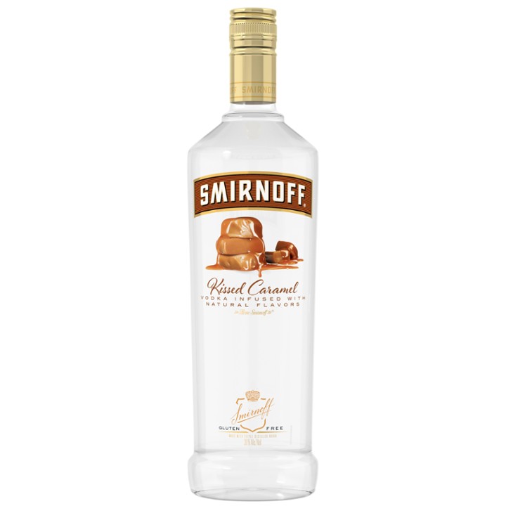 Smirnoff Vodka Kissed Caramel 1.00L