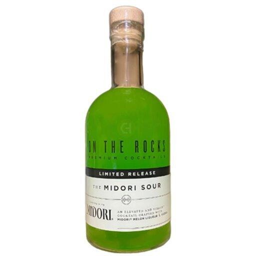 On the Rocks Cocktails the Midori Sour Lmtd Release 375ml