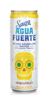 Sauza Agua Fuerte Pineapple Ready-to-drink - 4x 12oz Cans