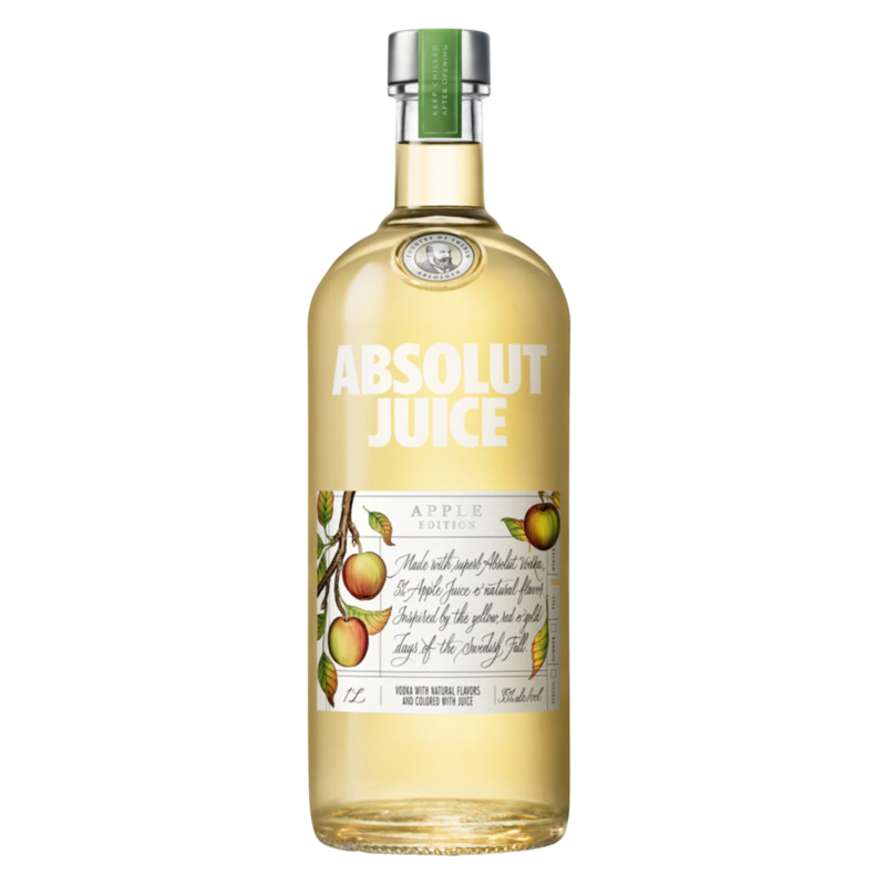 Absolut Juice Apple Vodka 1L (70 Proof)