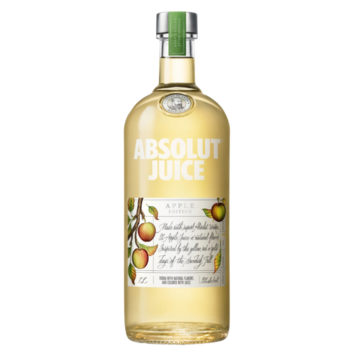 Absolut Juice Apple Vodka 1L (70 Proof)