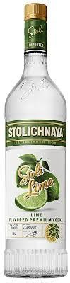 Stolichnaya Stoli Lime Flavored Vodka (1 L)