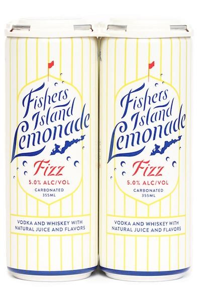 Fishers Island Lemonade Fizz RTD Cocktail Cans 12oz