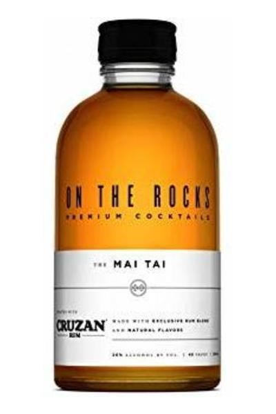 On the Rocks Cruzan Rum Mai Tai Cocktail Ready-to-drink - 200ml Bottle