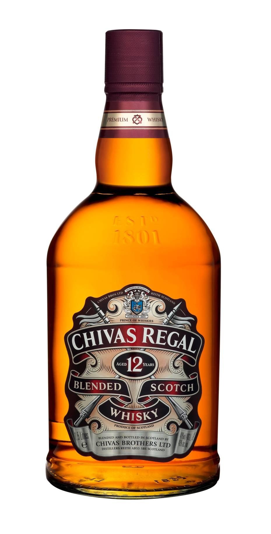 Chivas Regal Blended Scotch Whisky 12 Year Old 1.75L